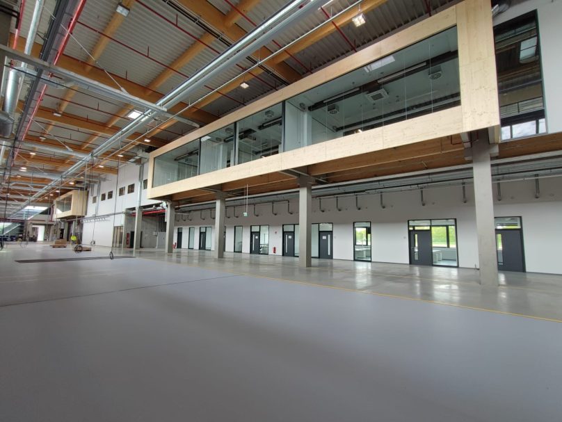 Neubau einer Industriehalle in Dortmund